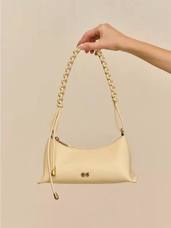 cult gaia Handbags - CULT GAIA OSA LEATHER SHOULDER BAG